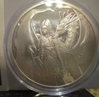 Amy 1 oz .999 silver Proof DRAGON SECRETS. Limited mintage of 3000-COA#0364