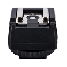 Professional Triple Cold Shoe Mount Adapter for Camera & Video Gear