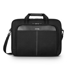 15-16 Inch Slim Lightweight Laptop Briefcase, Black - Messenger