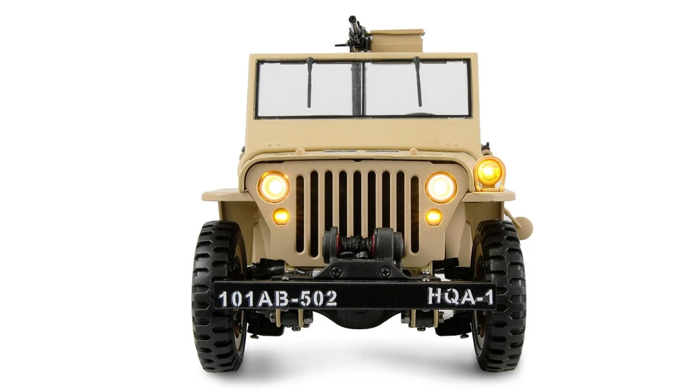Amewi Jeep Willys MB RC Crawler 1:14 mit 2-Gang-Getriebe - Bild 3 von 4