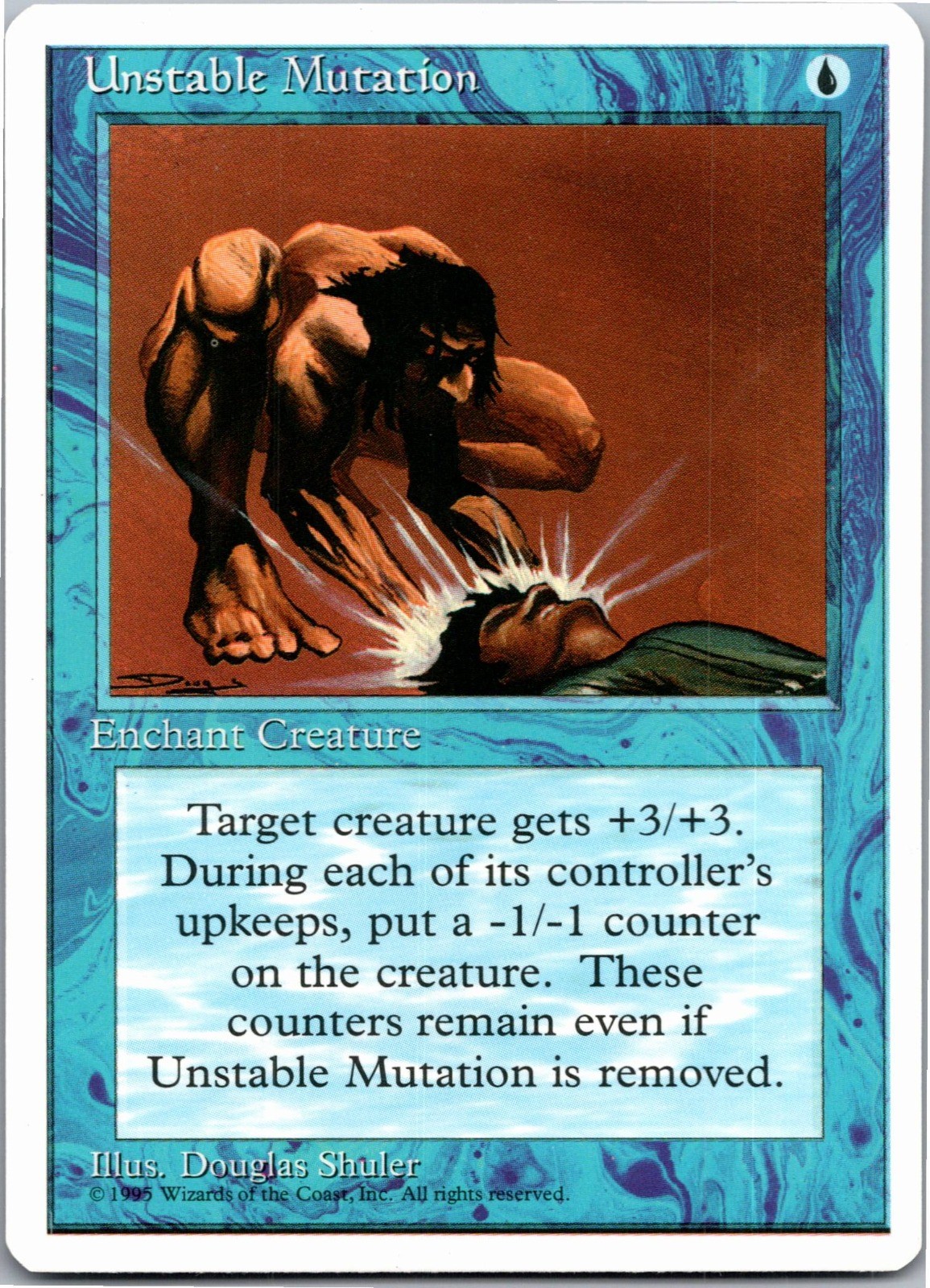 Unstable Mutation - C - MTG: Revised Edition (3ED - ) 1994 [LP]