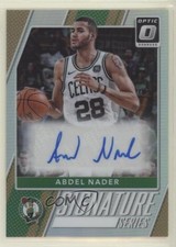 2017-18 Panini Donruss Optic Signature Series Holo Prizm Abdel Nader #1 Auto nd3