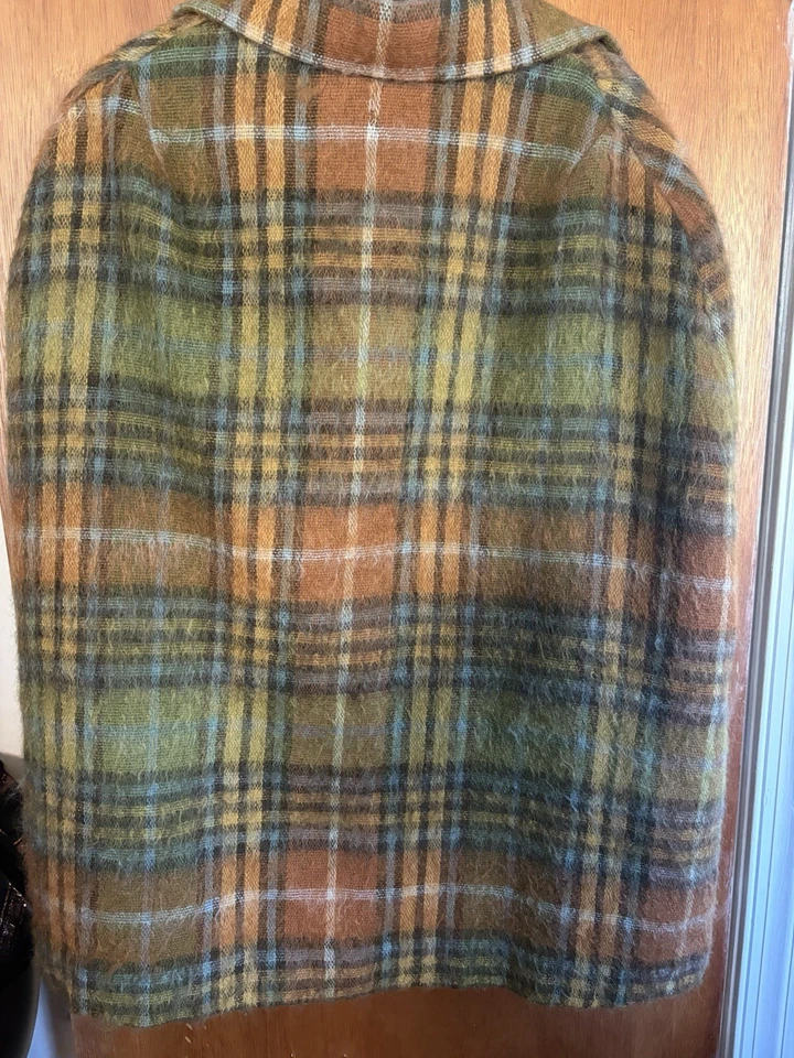 Capa de lana escocesa vintage Foto 4 de 4