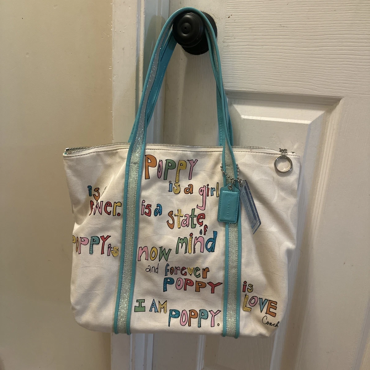 バッグ Coach Poppy Sequin Signature Tote Bag Coach Poppy Sequin Tote Bags & Handbags for Women for sale | eBay