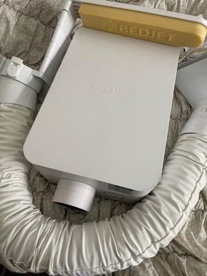 bedjet bed cooling fan w/ king sheet