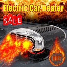 2000W Portable Heater Heating Cooling Fan Defroster Demister Car Truck SUV 12V
