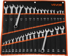 Combination Wrench Set 32 Piece Sae And Metric 12 Point Box End