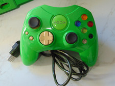 ⚜🧿 FOR YOUR Original Xbox Console ✨ ALL WORKING ALL LIME/GOLD S CONTROLLER ✨