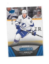 2024-25 UPPER DECK OVERTIME HOCKEY GAGE GONCALVES ROOKIE BLUE 79/99 #89