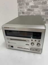 ONKYO MD-185 Silver Minidisc Recorder Made in JAPAN Tested w/Remote