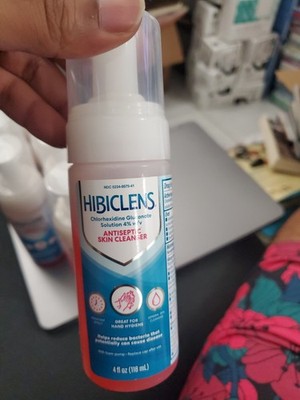 8 Hibiclens Antiseptic Skin Cleanser, Chlorhexidine Gluconate 4% 4 fl oz