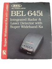 Beltronics Radar Detector with Laser Detector. Open Box, Used 645i