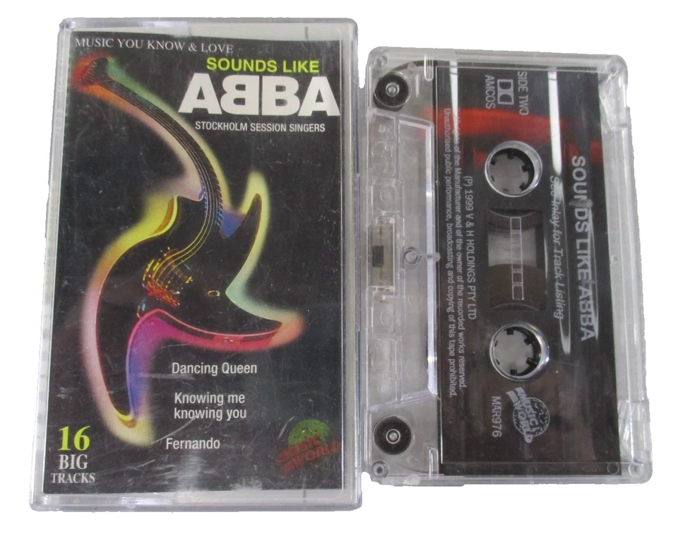 Sounds Like ABBA and The Violin Collection Peter Shurley Cassette Tapes Tested - Image 3 of 4