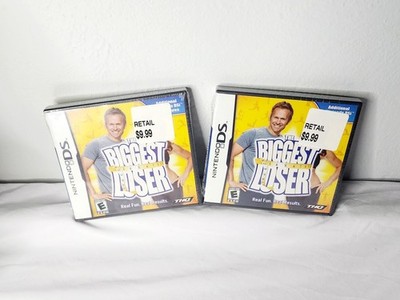 2x New/Sealed The Biggest Loser Nintendo DS Games   Bundle