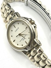 SEIKO ALBA CARIB Women's Watch Gold V401-0120 Tested Working Condition