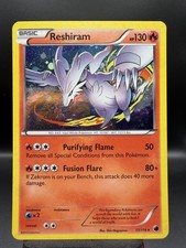 Reshiram 17/116 Pokemon Card Cosmos Holo Rare Foil Plasma Freeze LP on eBay
