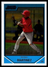 Michael Martinez 2007 Bowman Chrome #BC203 Nationals MLB READ FREE SHIPPING