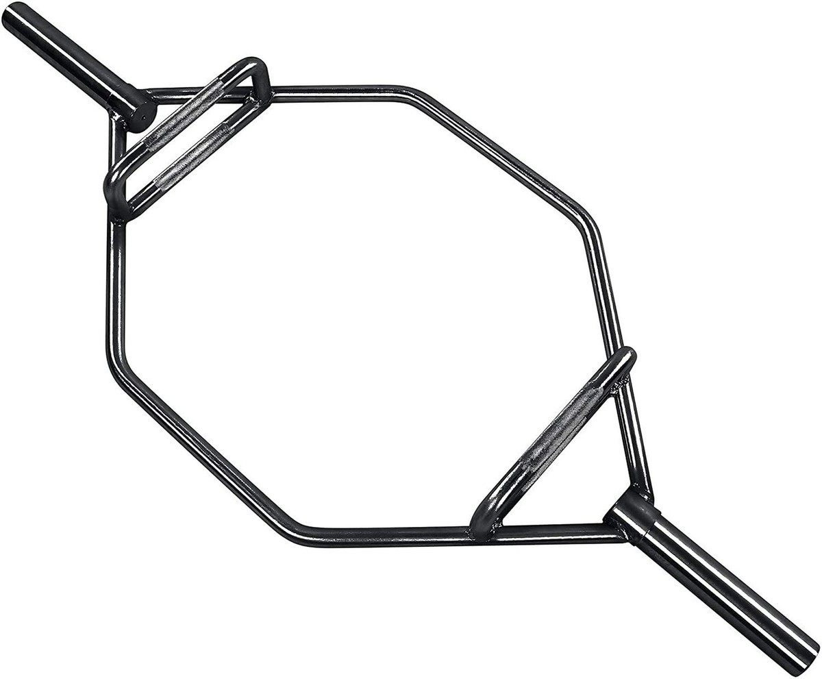 HulkFit 2-Inch Olympic Trap Bar Hex Bar Weightlifting and Strength