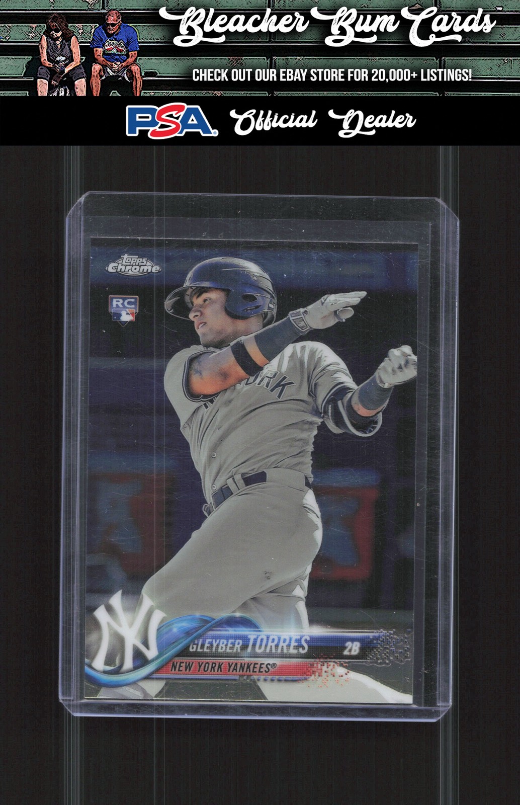 2018 Topps Chrome 31 Gleyber Torres Rookie