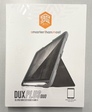 STM Dux Plus Duo Case/Stand for Apple iPad Mini 5th Gen/4th Generation Black New