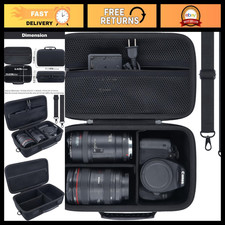 Camera Case for Canon EOS R8, Rebel R6V, T7, T100, T6, R50 - Durable Protection