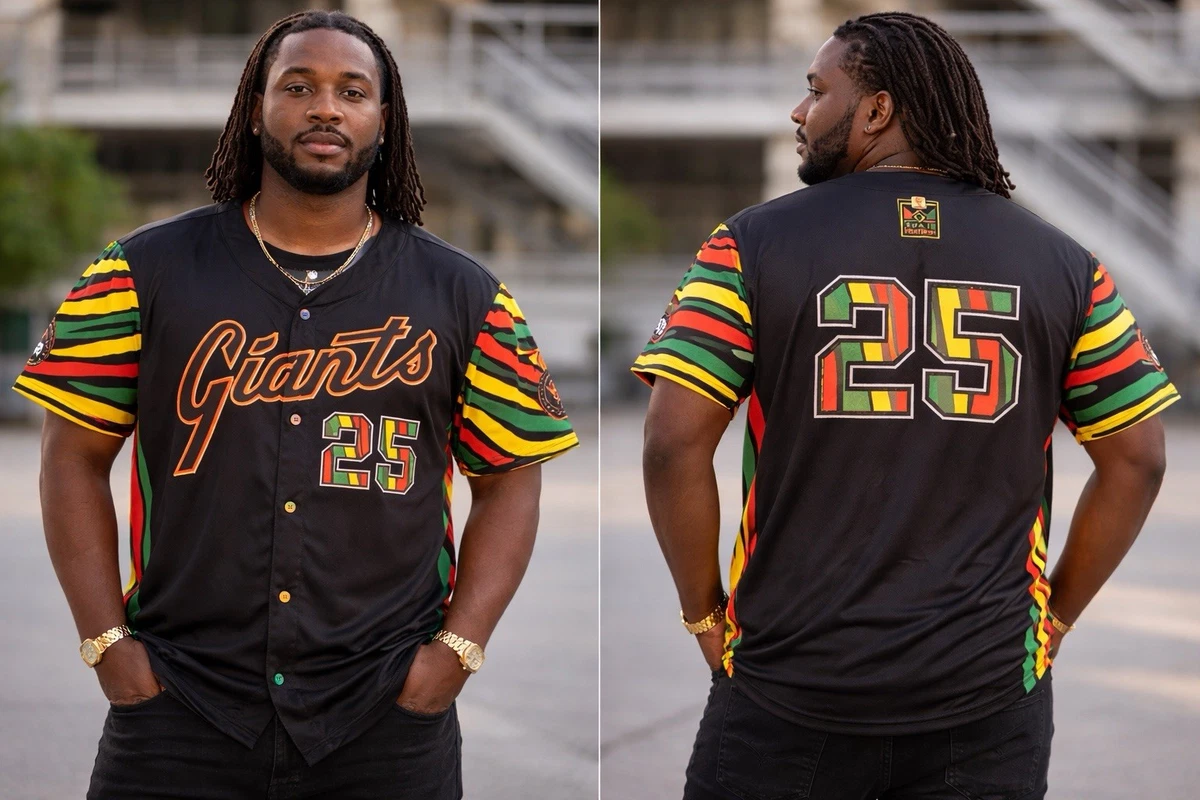 GIANTS BONDS 25 ユニフォーム San Francisco Giants Jersey Black Heritage #25 Barry Bonds Size XL