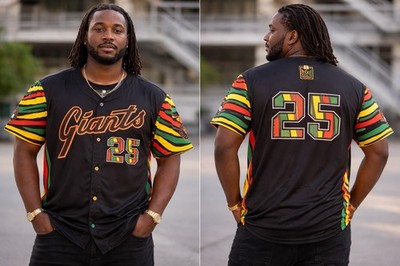 GIANTS BONDS 25 ユニフォーム San Francisco Giants Jersey Black Heritage #25 Barry Bonds Size XL