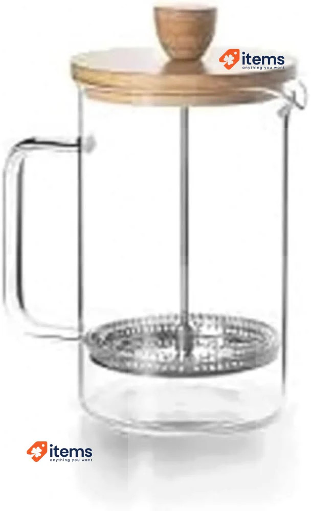 LACOR - Francese Macchina da Caffè, Pressa, Con Pistone, Acciaio Maker Stantuffo