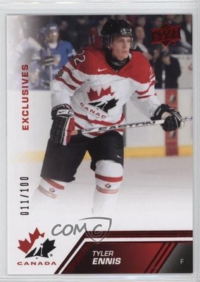 2013 Upper Deck Team Canada Exclusives 11/100 Tyler Ennis #93 2d8