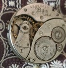 Elgin USA  Watch Movement Approx 1911 Not Running, No Stem Winder Size 0s 7j — photo 2