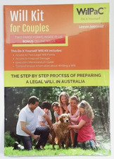 Wilpac Will Kit Legal for COUPLES◉Do It Yourself◉With Instructions◉Lawyer Approv