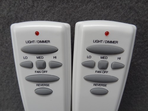 LOT (2) Hampton Bay CHQ7078T Replacement Ceiling Fan Remote Control Wall Bracket - Picture 7 of 11