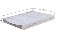 MAHLE Innenraumfilter LAK 816 Aktivkohlefilter für SEAT AUDI VW SKODA POLO AW1 6