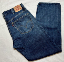 559 Levi's Men's Blue Medium Wash Denim Straight Relaxed Fit Jeans