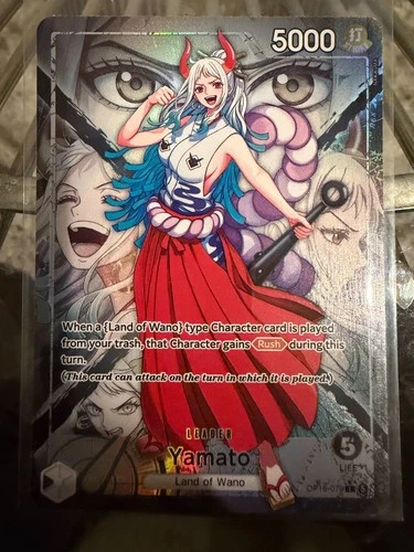Yamato OP16-079 Leader Alternate Art Alt Art English One Piece TCG CCG Mint