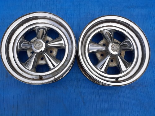 Cragar SS Wheels 15x6 Ford Mopar Pair 1970 | eBay