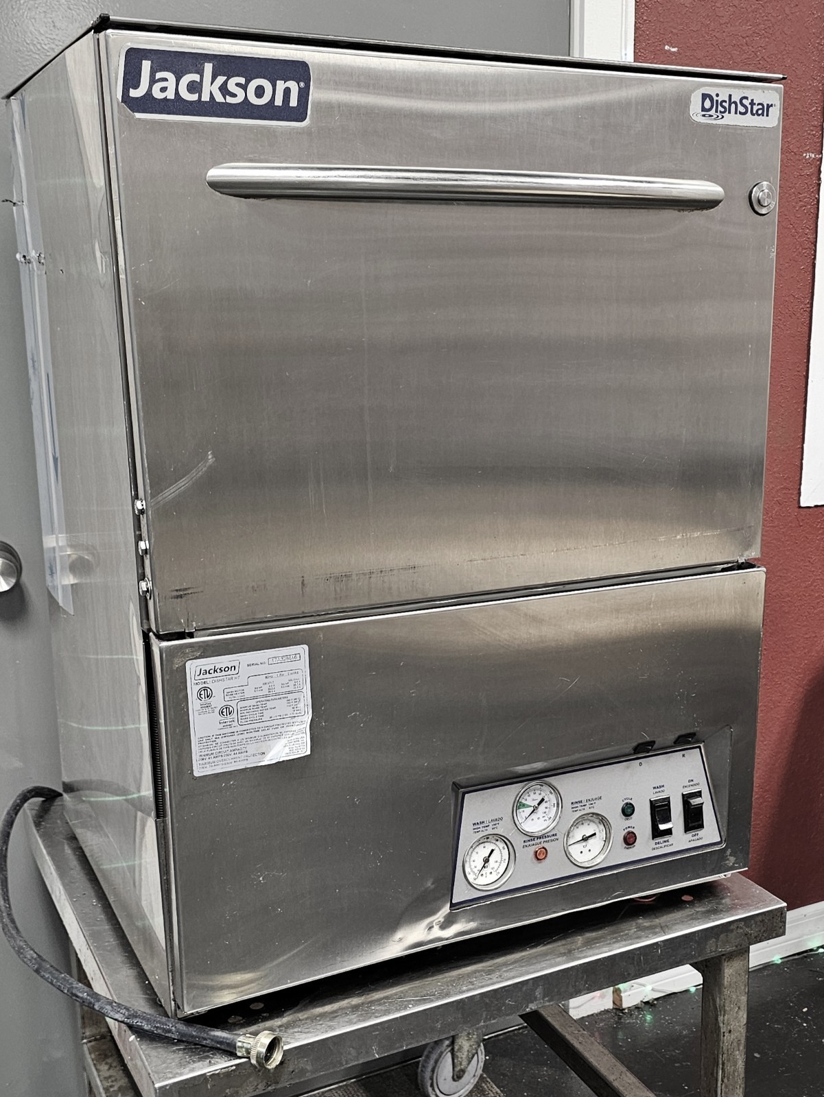 Jackson Dishstar HT Undercounter Hi Temp Commercial Dishwasher Fully tested