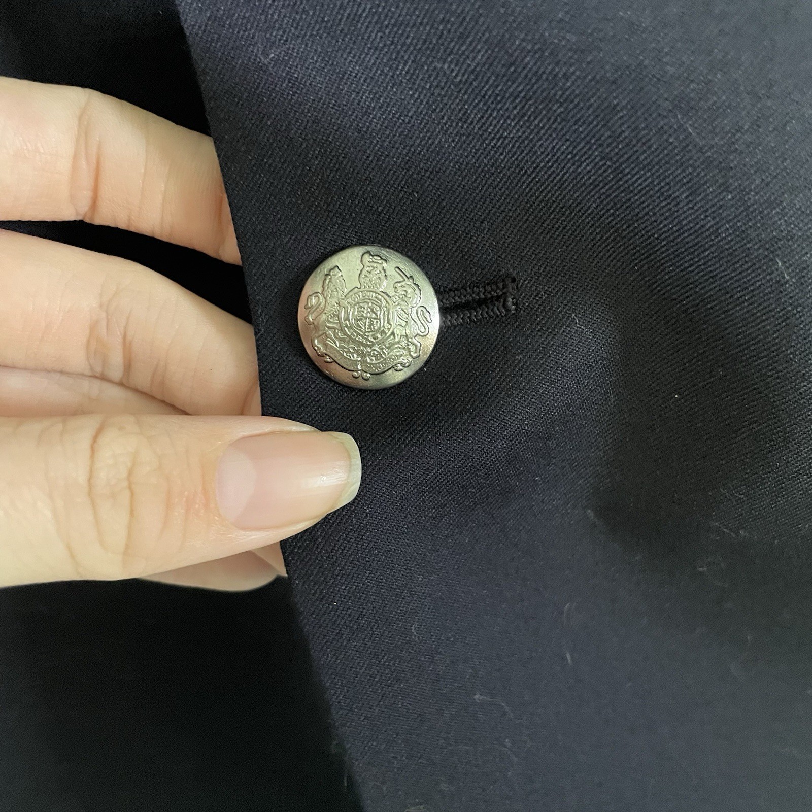 MICHAEL KORS mens blue Solid two button sport coa… - image 3