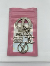 5x Silver Metal Craft Charm. Junk Cases Jewellery Making UK