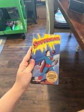 Superman and great adventures vhs