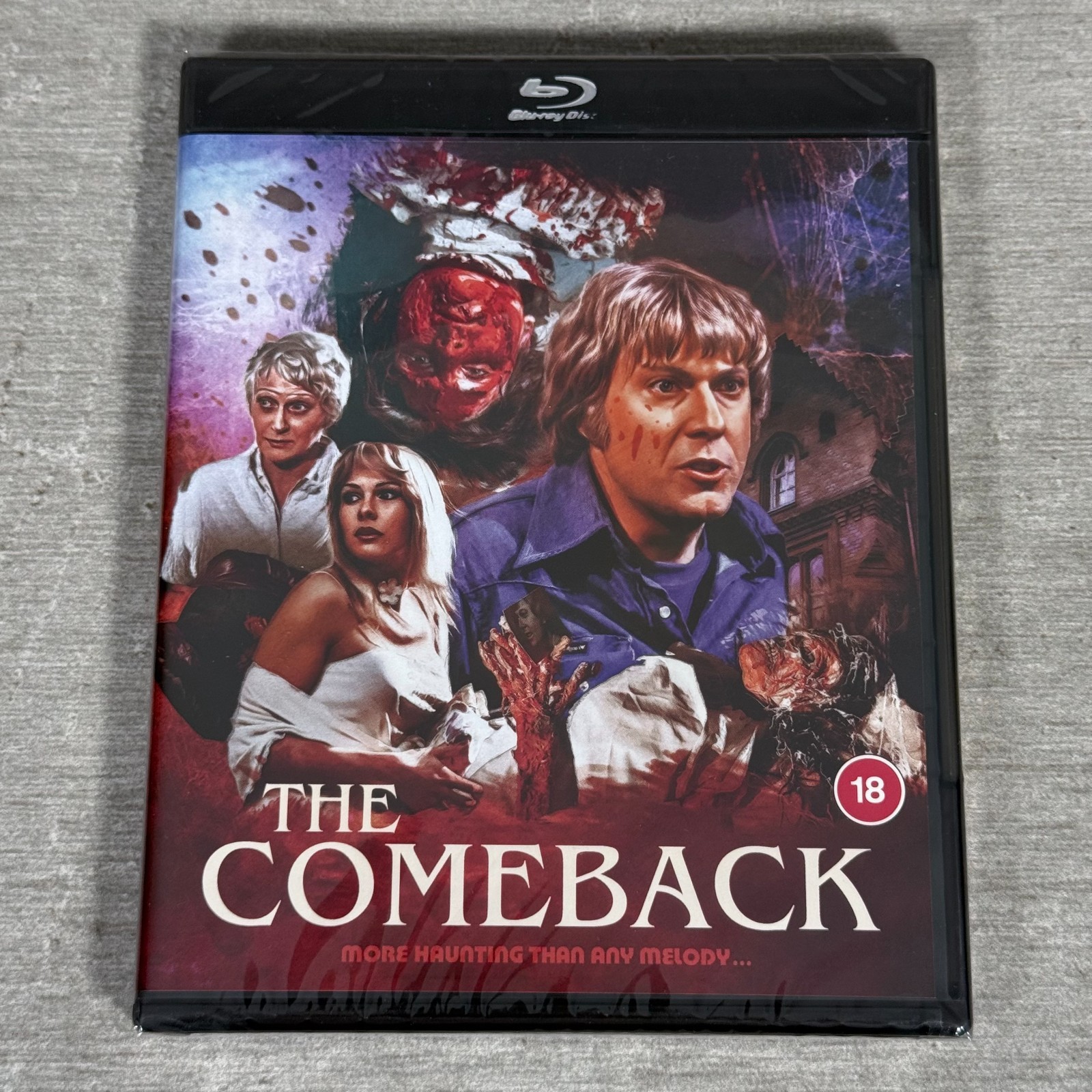The Comeback Blu-ray - NEW Sealed 1978 Horror Slasher Jack Jones 88 Films