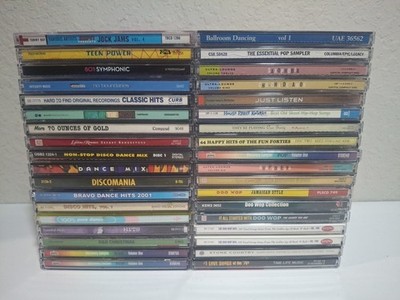 Lot Of 36 Compilation CDs Various Artists Top Hits Greatest Hits