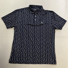 RHOBACK Polo Shirt Men  s Size XL Blue Dog Pup Tennis Ball Golf Performance Sport