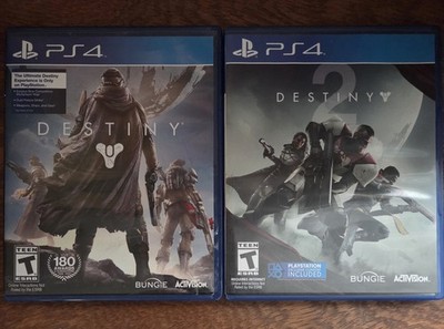 Destiny 1 and 2 (Sony Playstation 4) PS4 Bundle Lot Of 2 Tested & Working