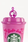 Starbucks X Barbie Reusable Cup Size 16 oz + Cup Sleeve + Stopper 2025