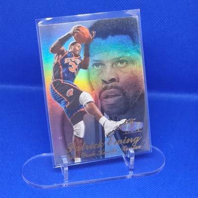 Patrick Ewing NY Knicks Flair Showcase Fleer 97-98 NBA Vintage Card