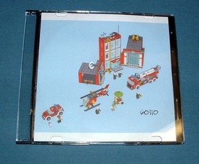 CITY, FIRE STATION SET NO. 60110 - LEGO - 2016 - USED CONDITION