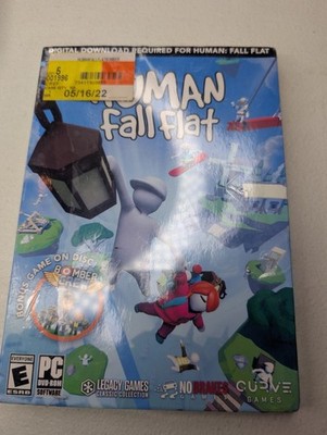 Human Fall Flat PC DVD-Rom Software New Sealed 2021 Rated E Solo/Co-op