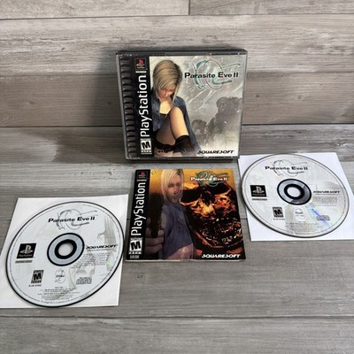 Parasite Eve II (PS1 Sony PlayStation 1, 2000) CIB W Reg Card Tested & Working