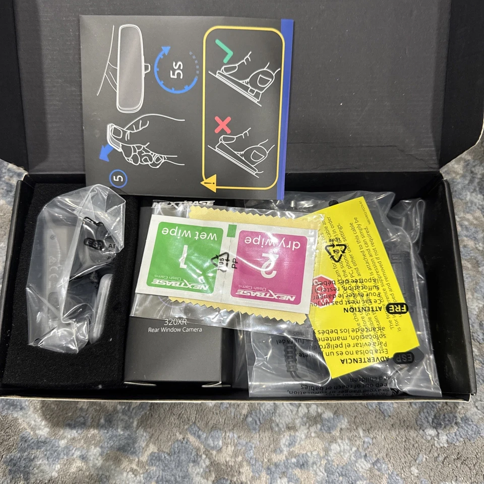 Nextbase - Cámara de tablero 320XR con cámara de ventana trasera - Negra - Tarjeta SD incluida Foto 3 de 3